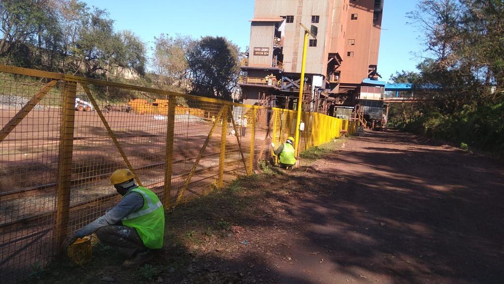 Painting On Steel Structural Job
